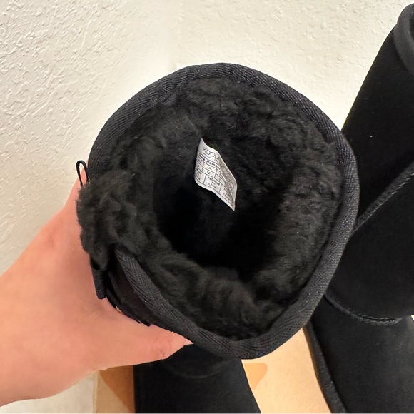 Koolaburra by UGG Victoria Girl's Tall Winter Boots for Kids Color Black Sz US13 - Picture 10 of 14